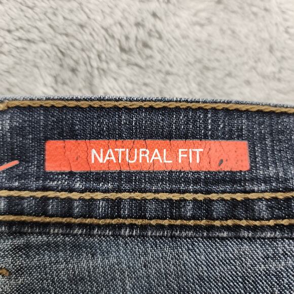 Style&Co Jeans Womens 8S SHORT Blue Dark Wash Natural Fit Mid Rise Straight Leg - Picture 7 of 14